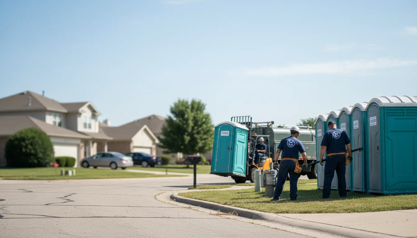 Porta Potty Rental in Cypress, TX near me